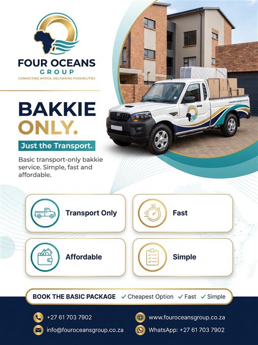 Four Oceans Group poster: Bakkie-Only Service