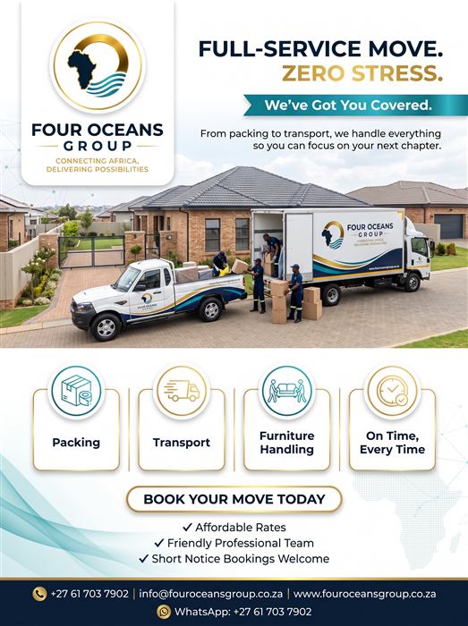 Four Oceans Group poster: Full-Service Move