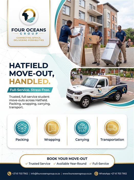 Four Oceans Group poster: Hatfield Move-Out