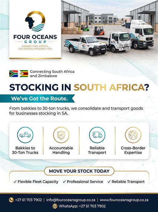 Four Oceans Group poster: Stocking in South Africa