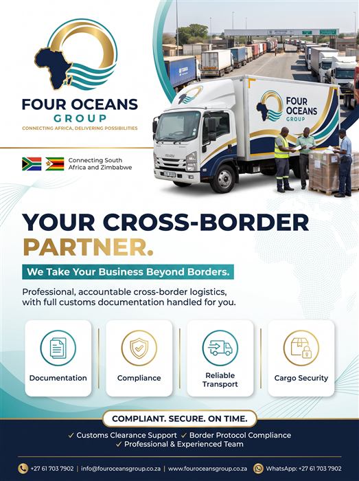 Four Oceans Group poster: Your Cross-Border Partner